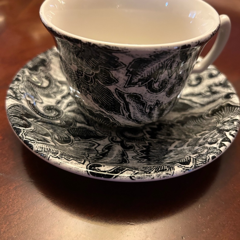 ❤️‍🔥NEW Ralph Lauren Home Faded Peony Teacup & Saucer